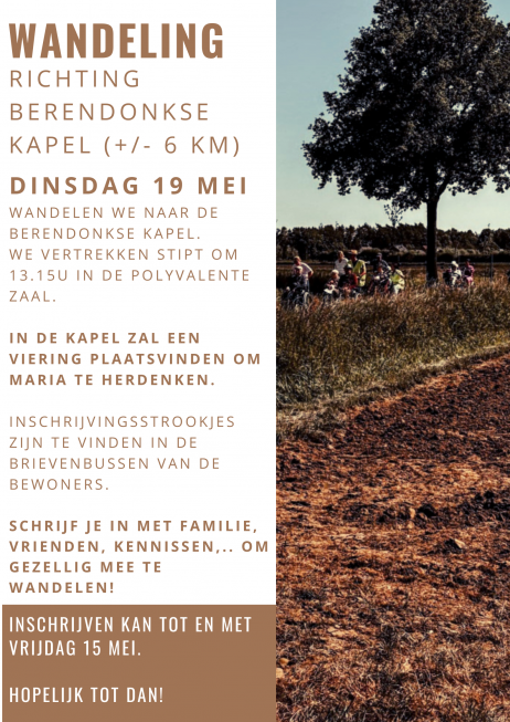 Affiche Berendonkse kapel