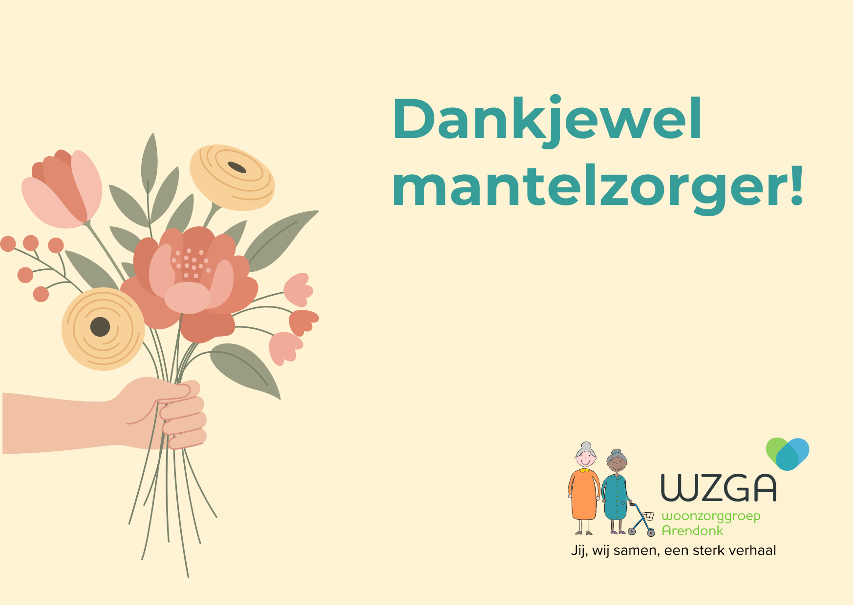 Dankjewel mantelzorger